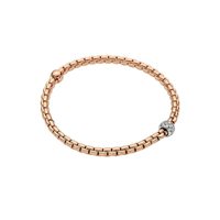 Bracciale Fope Donna Eka in Oro rosa Diamante 0.19 Ct 733B PAVEM R - 733B PAVEM R
